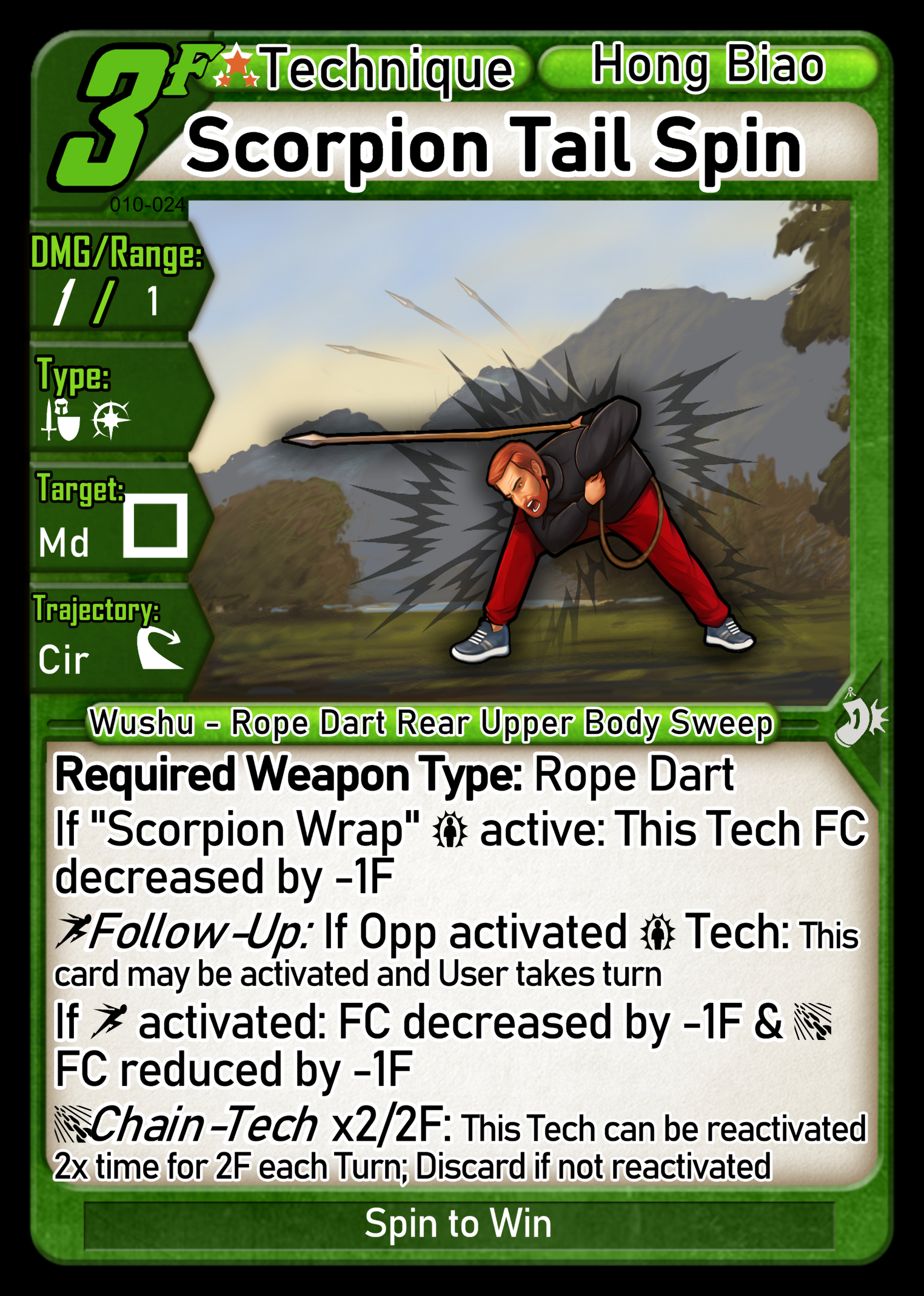 Scorpion Tail Spin