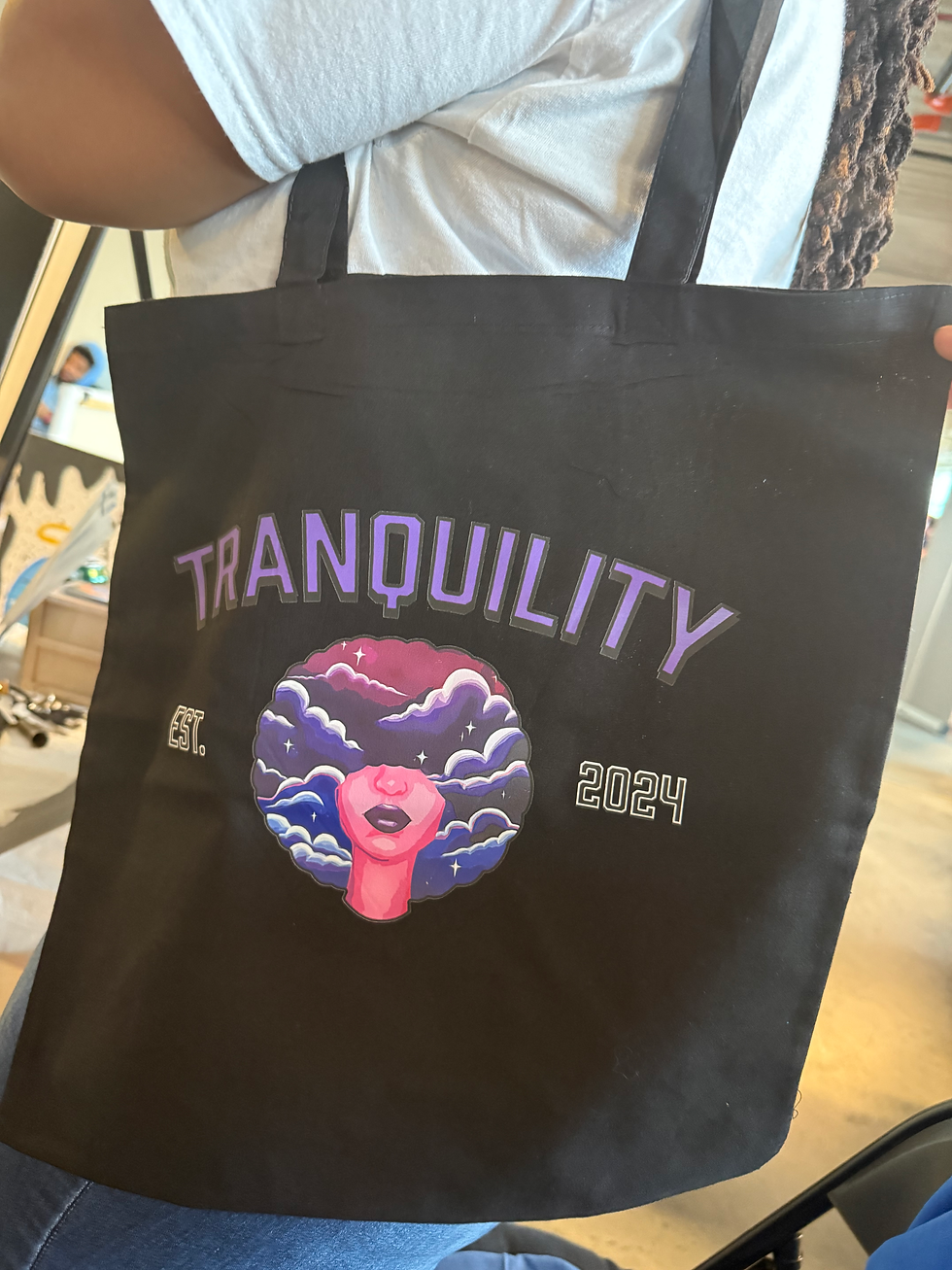 Tranquility tote bag