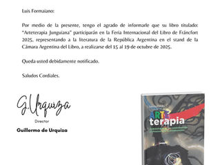 Participación de "Arteterapia Junguiana y su contribución al Proceso de Individuación" en la Frankfurter Buchmesse (Alemania)