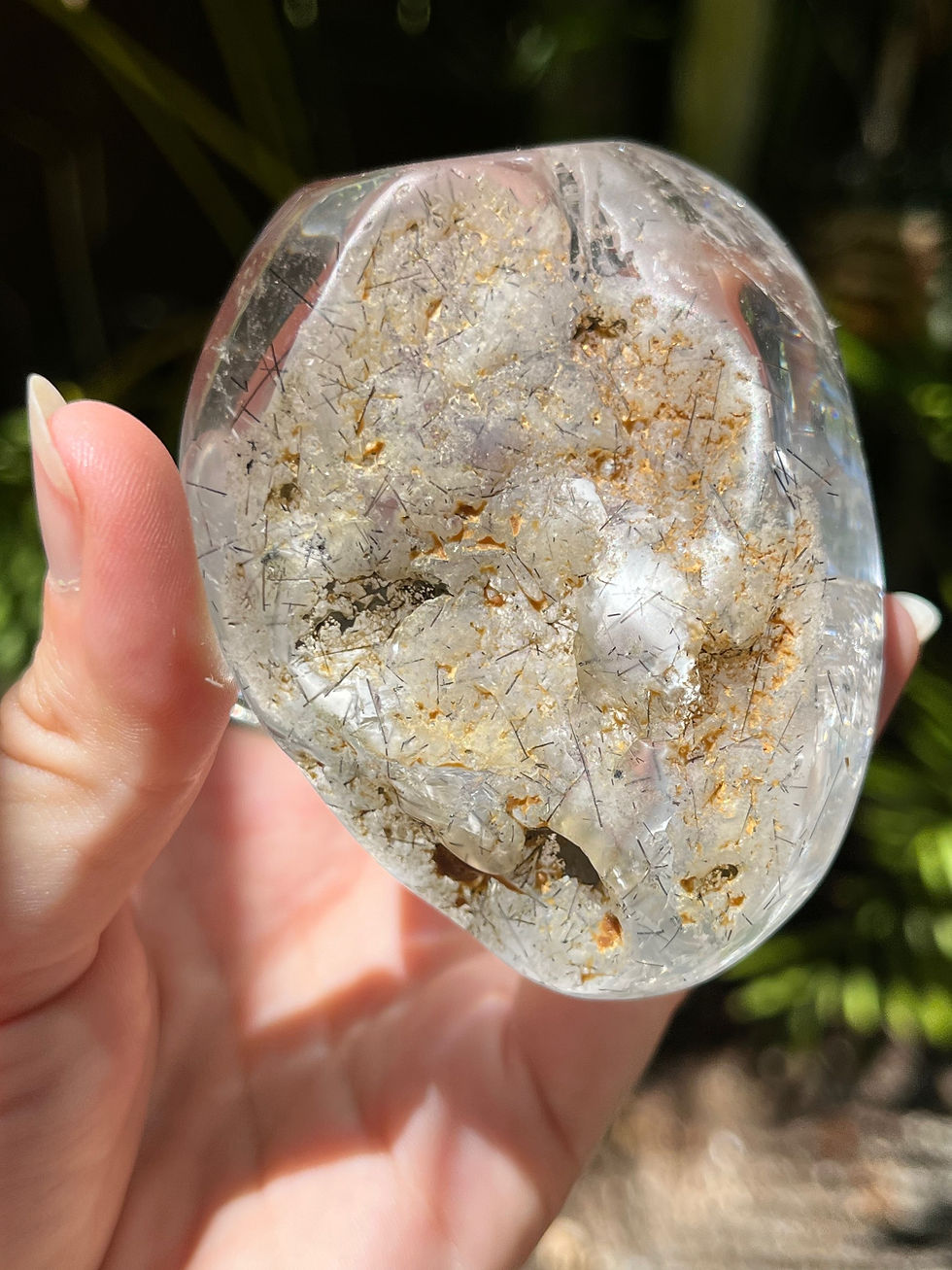 Thumbnail: Garden Quartz w Black Rutile