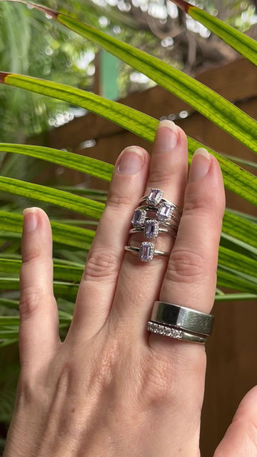 Thumbnail: Tanzanite Sterling Silver Ring