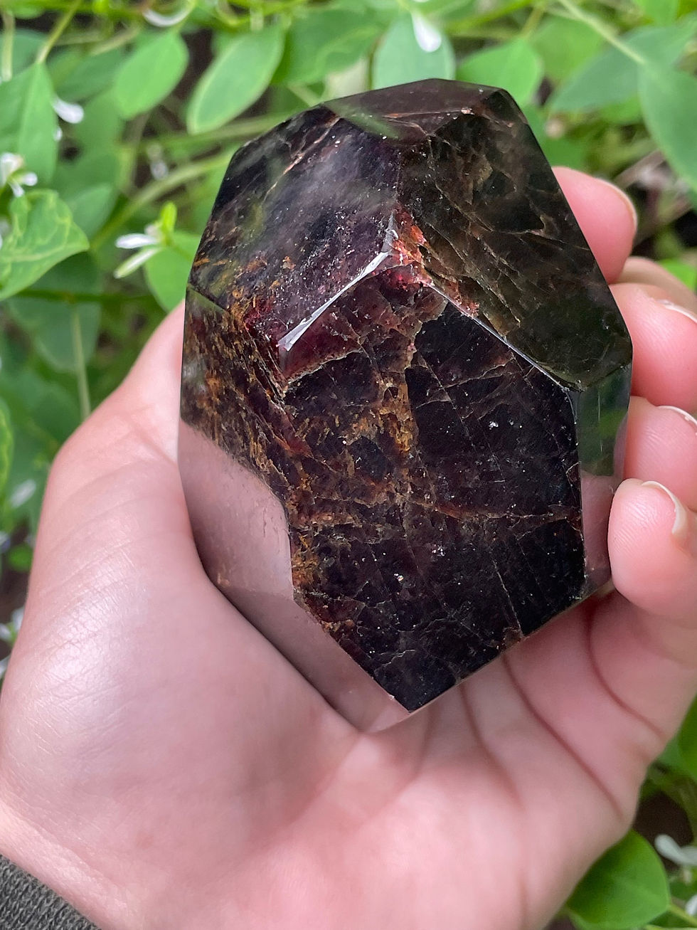 Thumbnail: Almandine Dodecahedron Garnet 