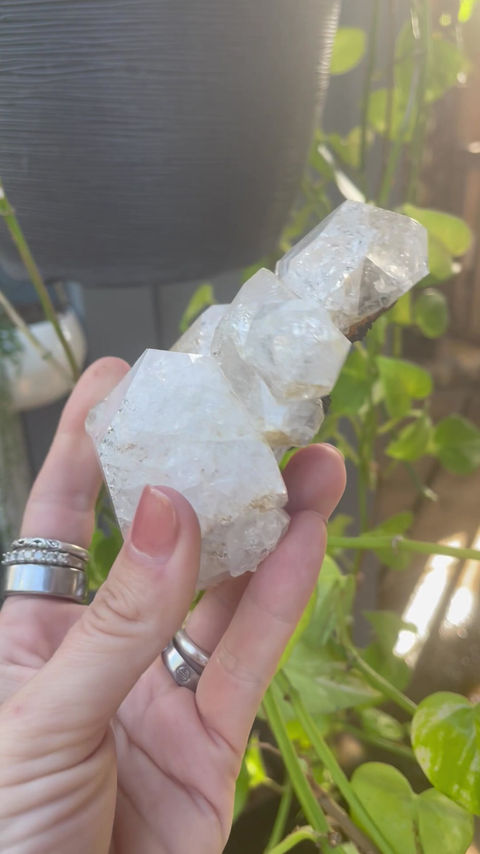 Thumbnail: Large Herkimer Cluster