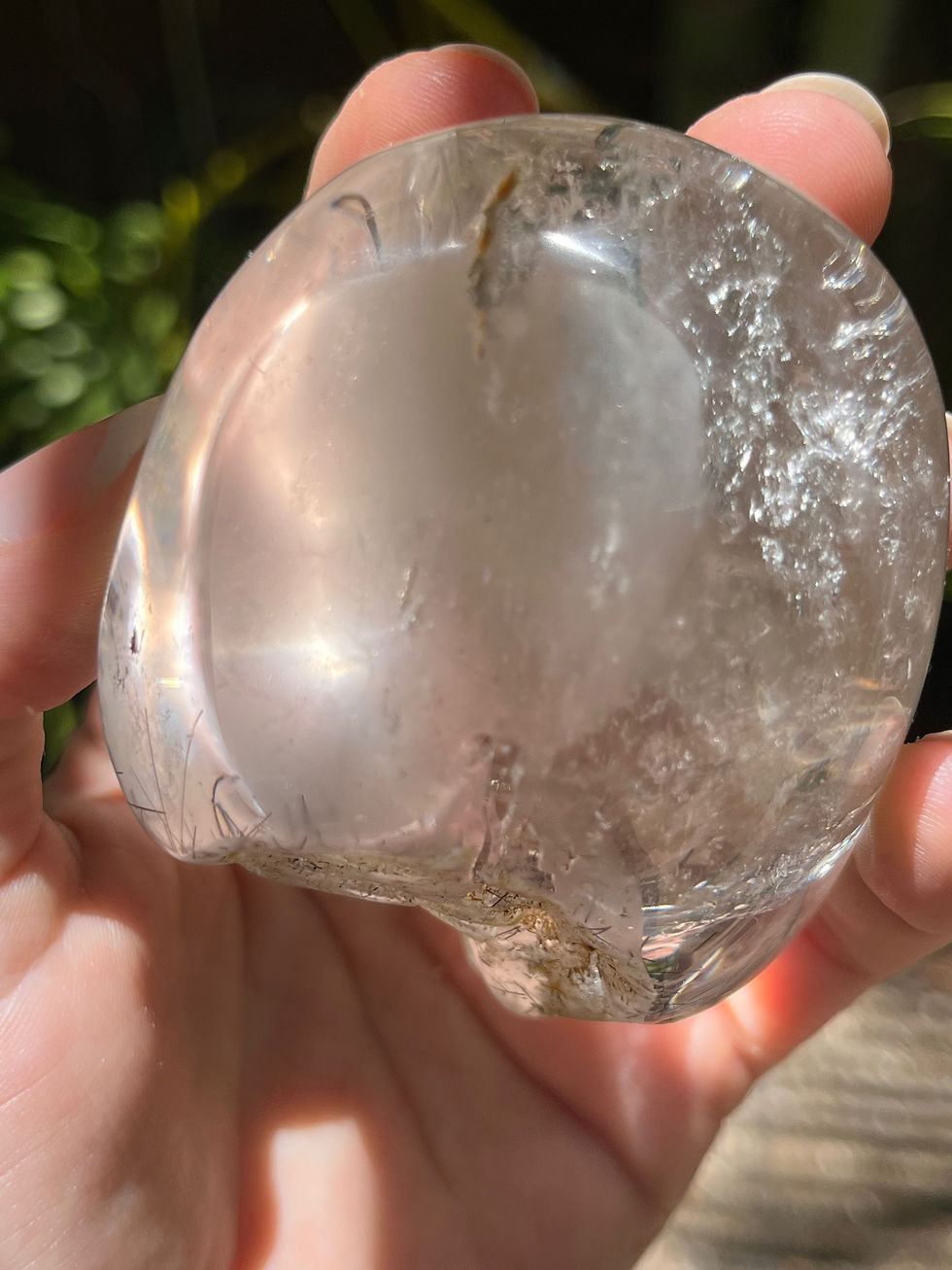Thumbnail: Garden Quartz w Black Rutile