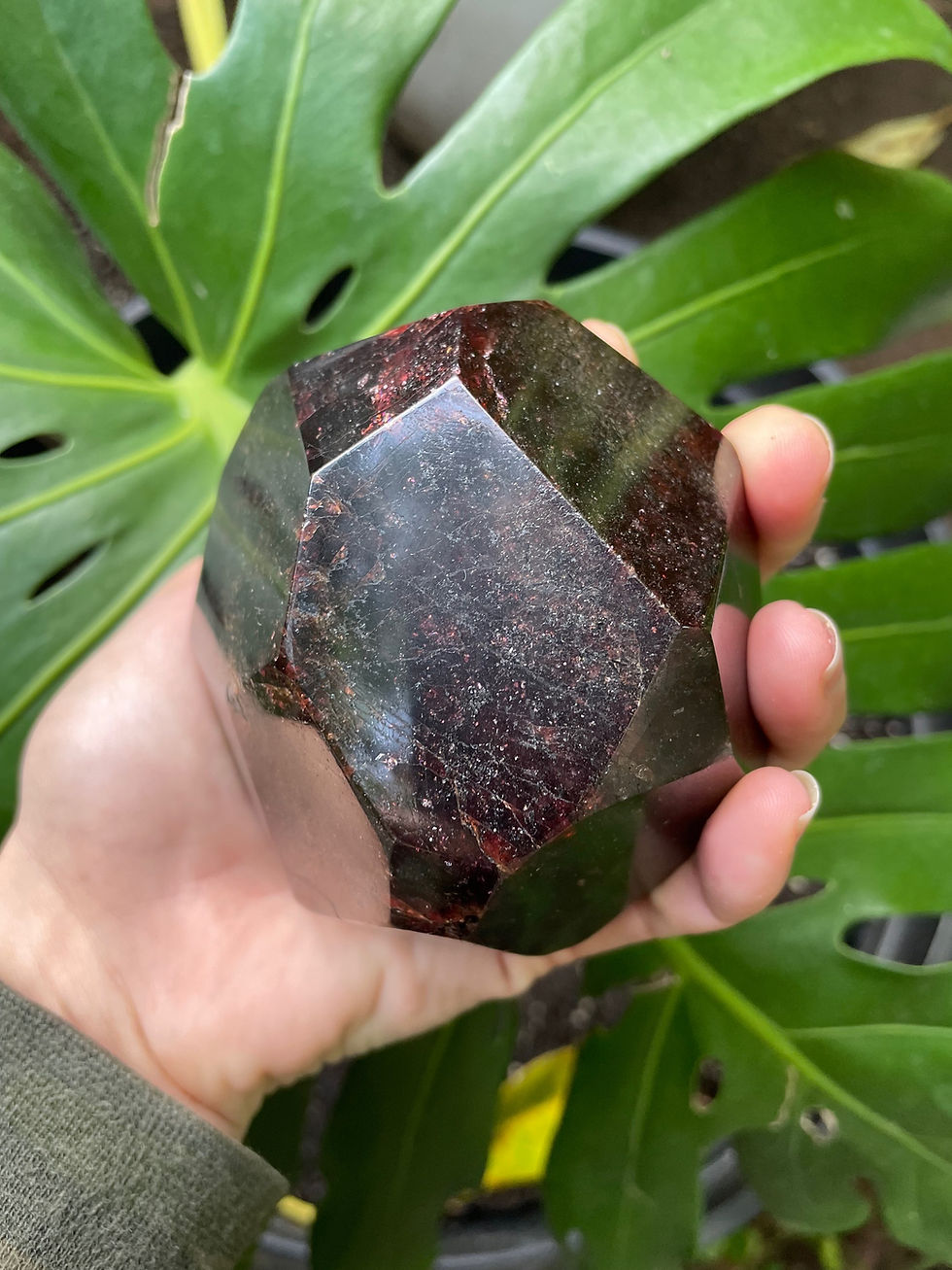Thumbnail: Large Almandine Dodecahedron  Garnet