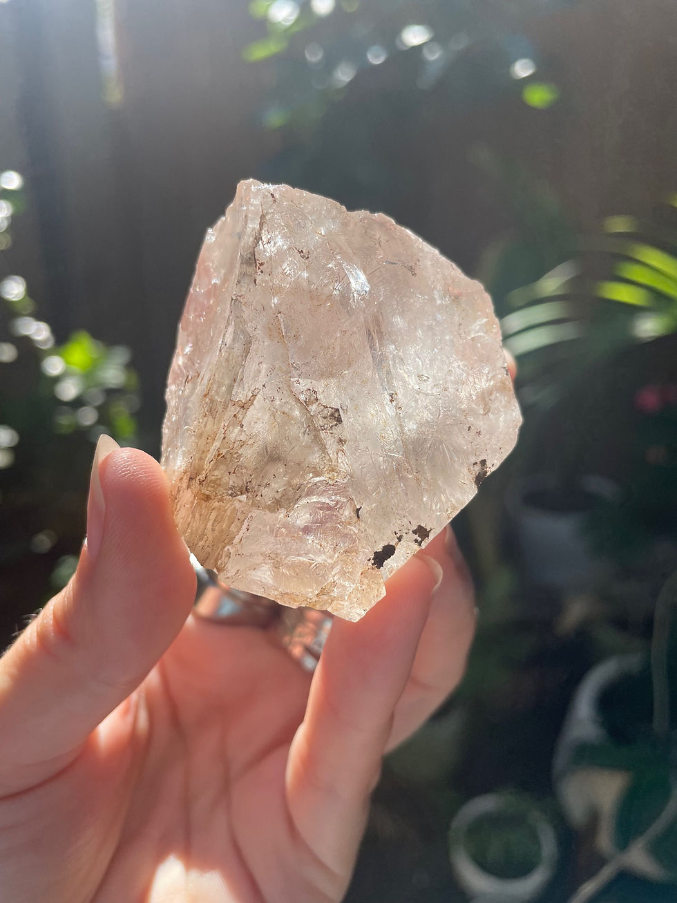 Thumbnail: Single Point Herkimer Diamond (Self Standing)
