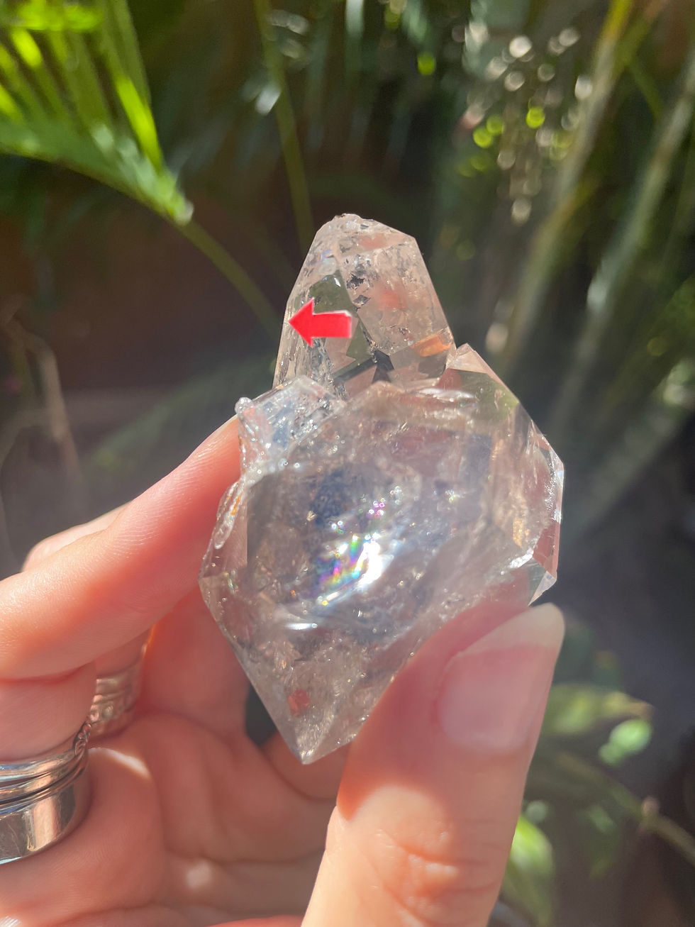 Thumbnail: Double Enhydro Herkimer Diamond