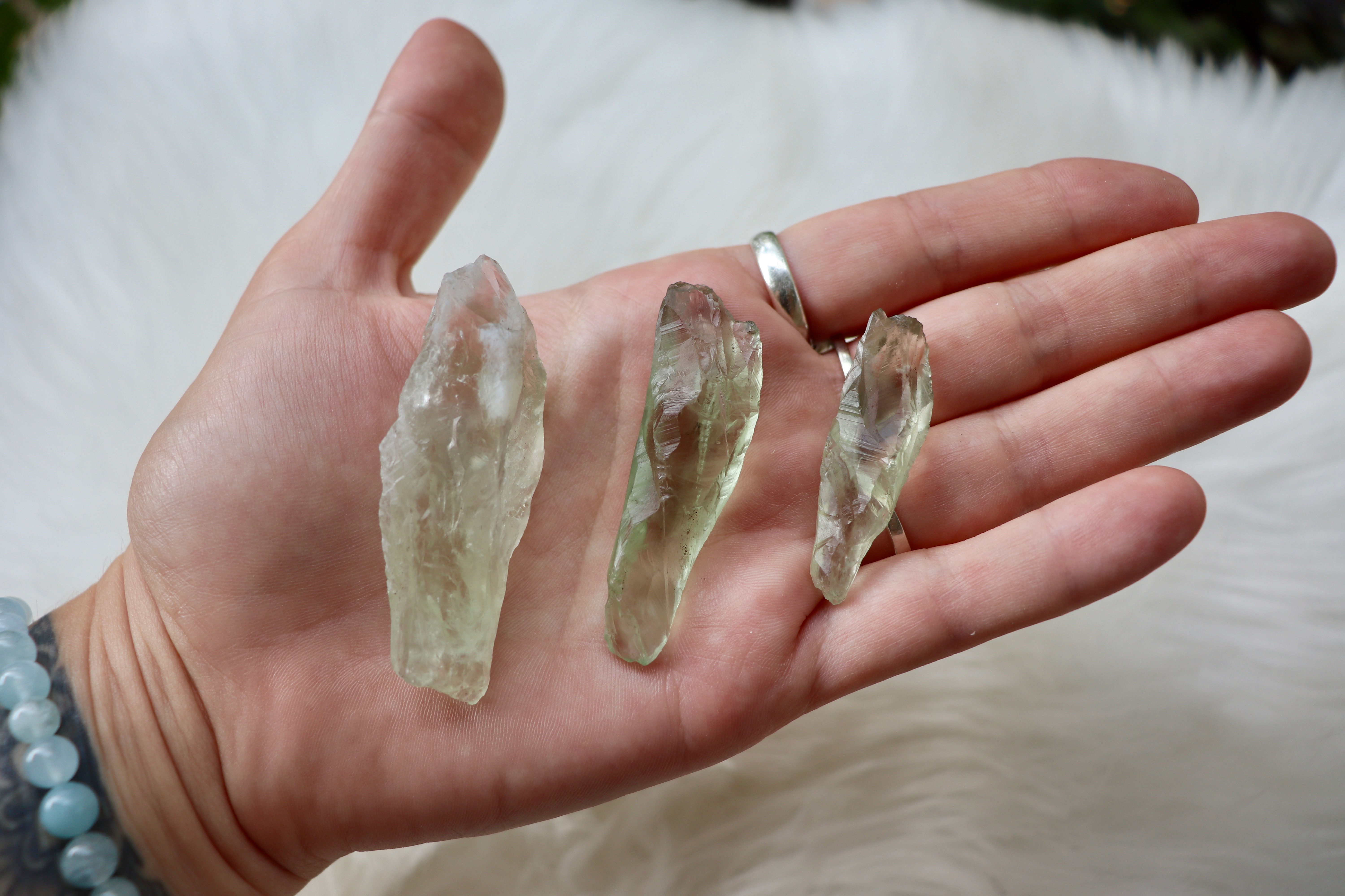 Prasiolite "Green Amethyst" S/M/L