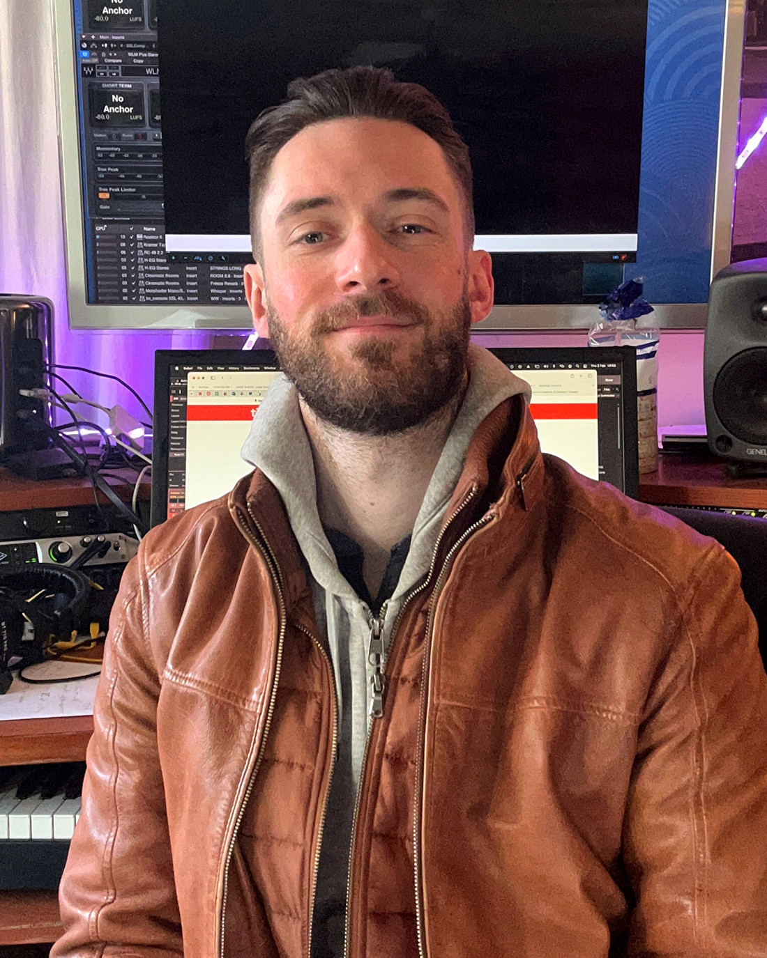 Lorenzo Soldini in studio