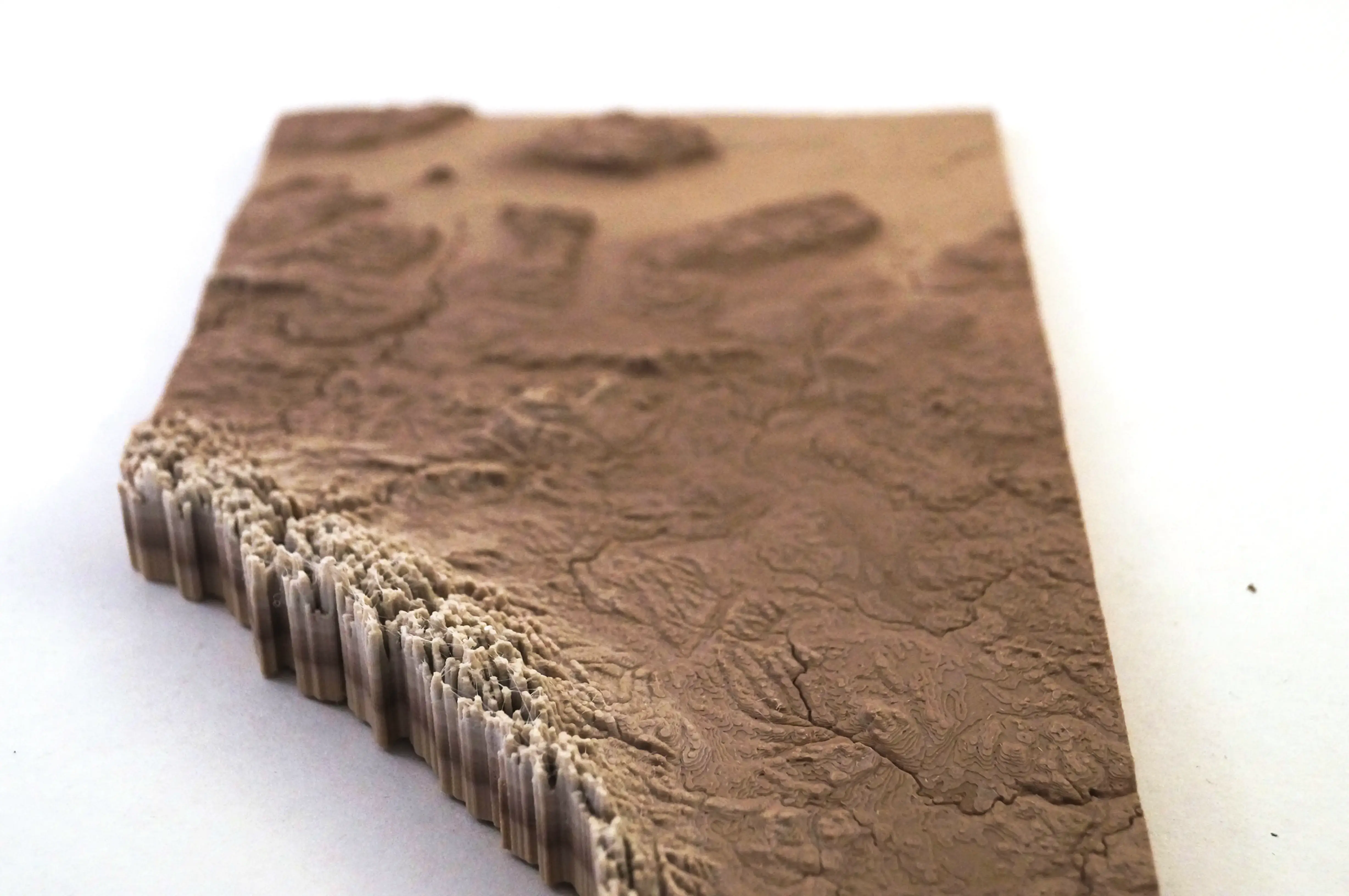Alberta Topography Model (Small)
