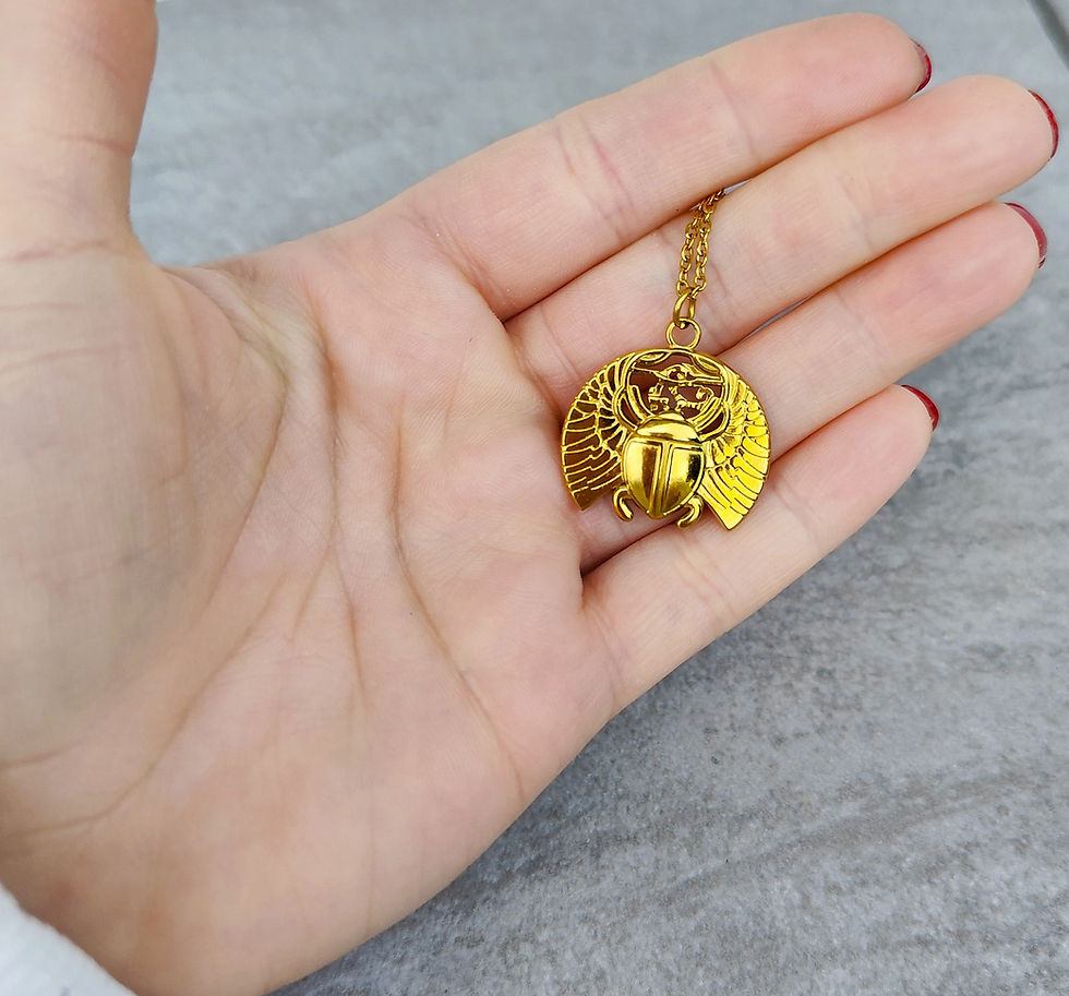 Miniature : Collier GRAND KHEPRI 