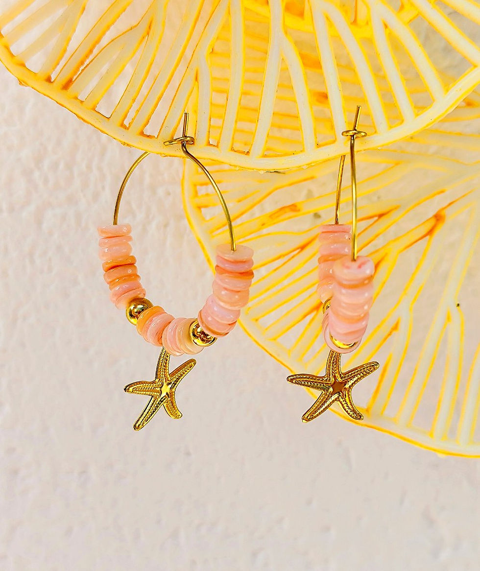 Miniature : Créoles PINK SUMMER 