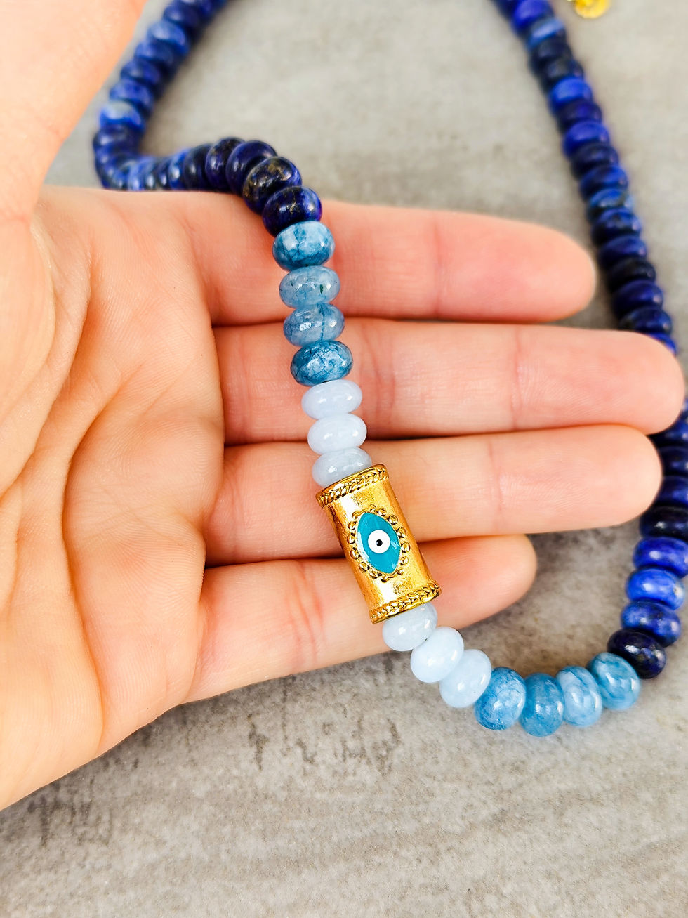 Miniature : Collier ALL BLUE