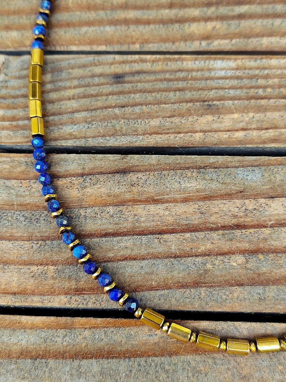 Miniature : Collier MYLA LAPIS LAZULI 