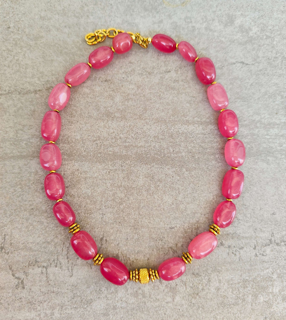 Miniature : Collier BUBBLE Rose