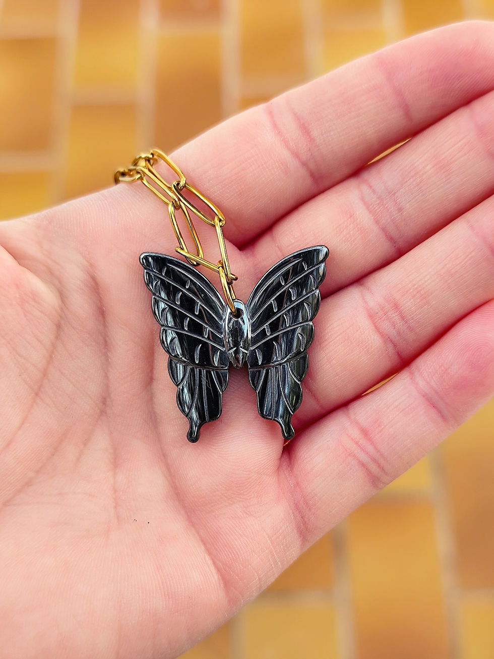 Miniature : Collier BUTTERFLY 