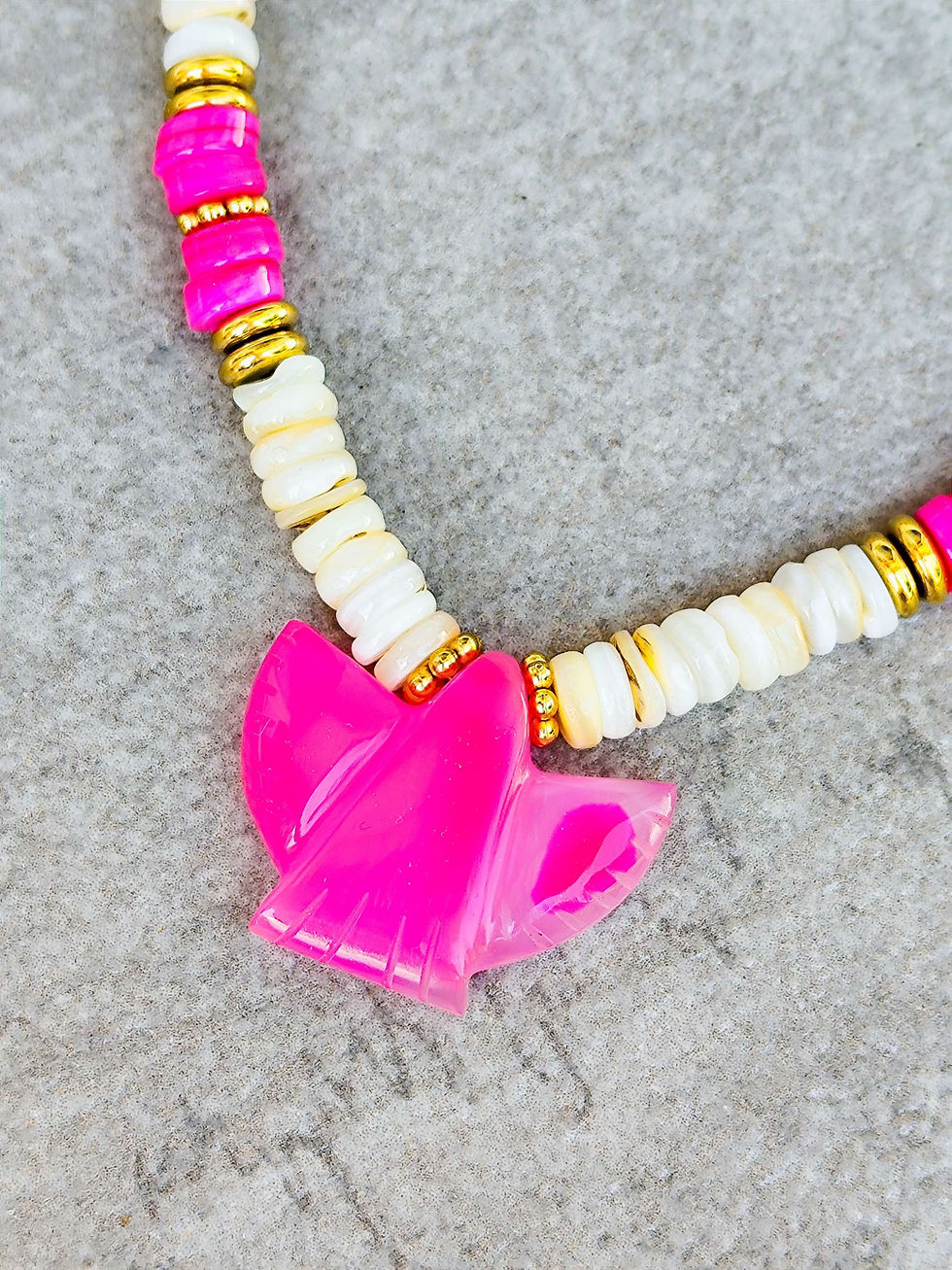 Miniature : Collier PINK EAGLE