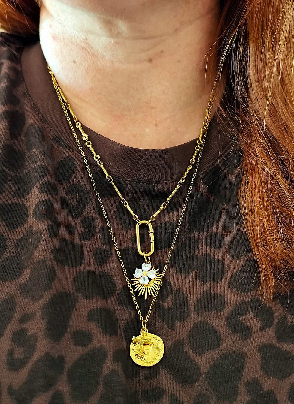 Miniature : Collier WHITE CLOVER