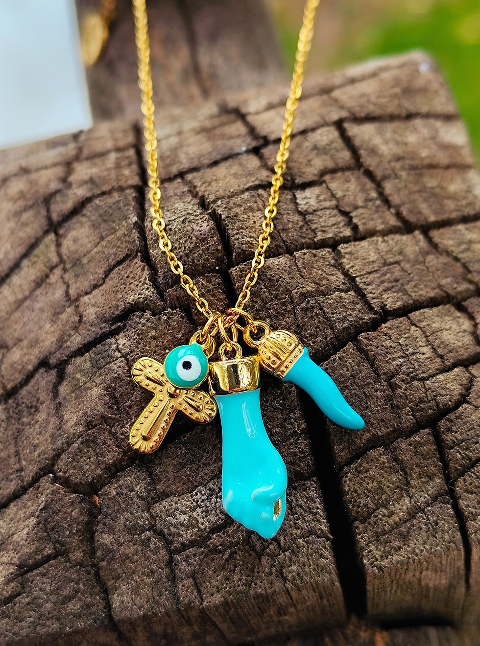 Miniature : Collier FIGA BLEU
