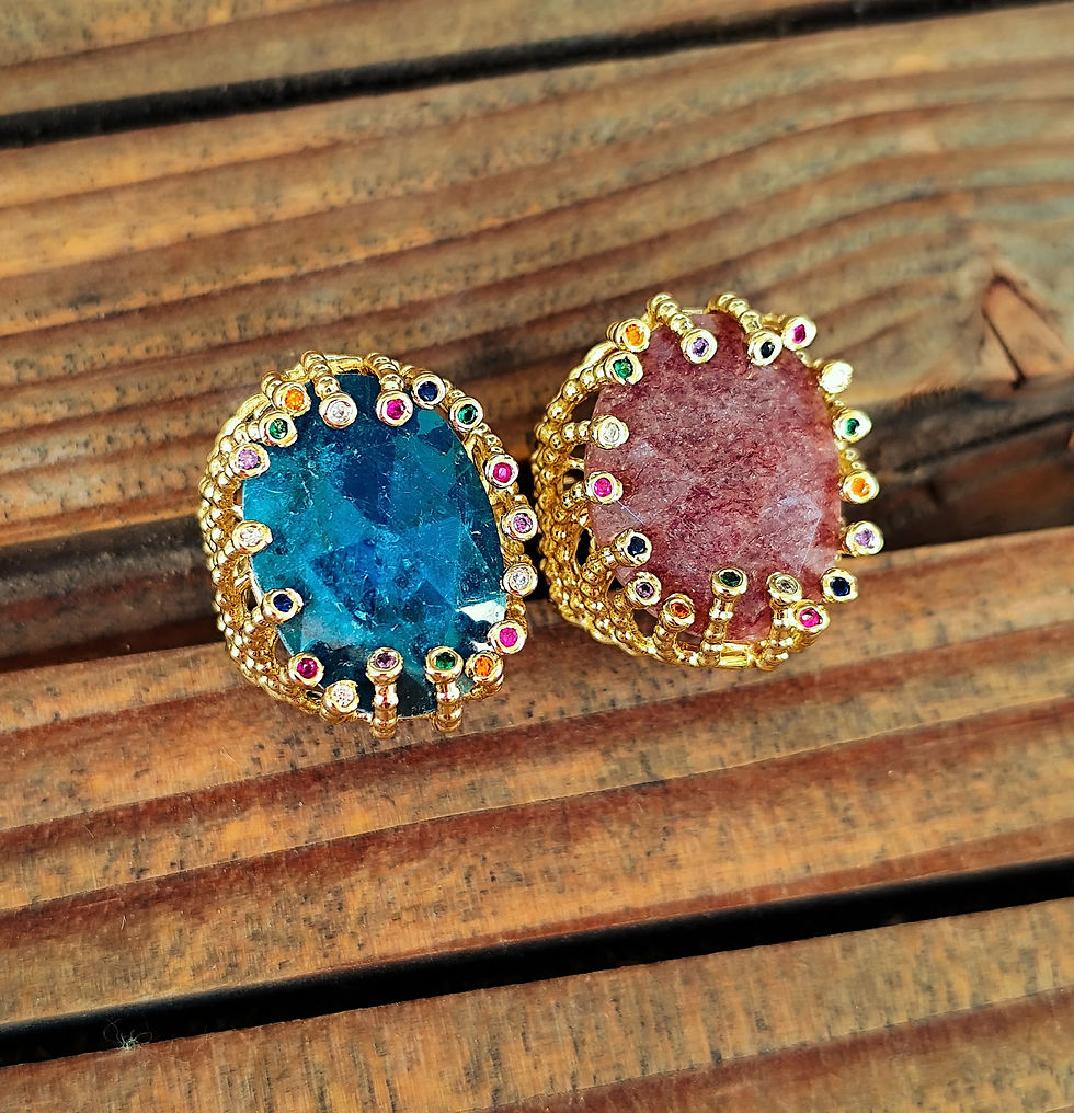 Miniature : Bague DIANA APATITE 
