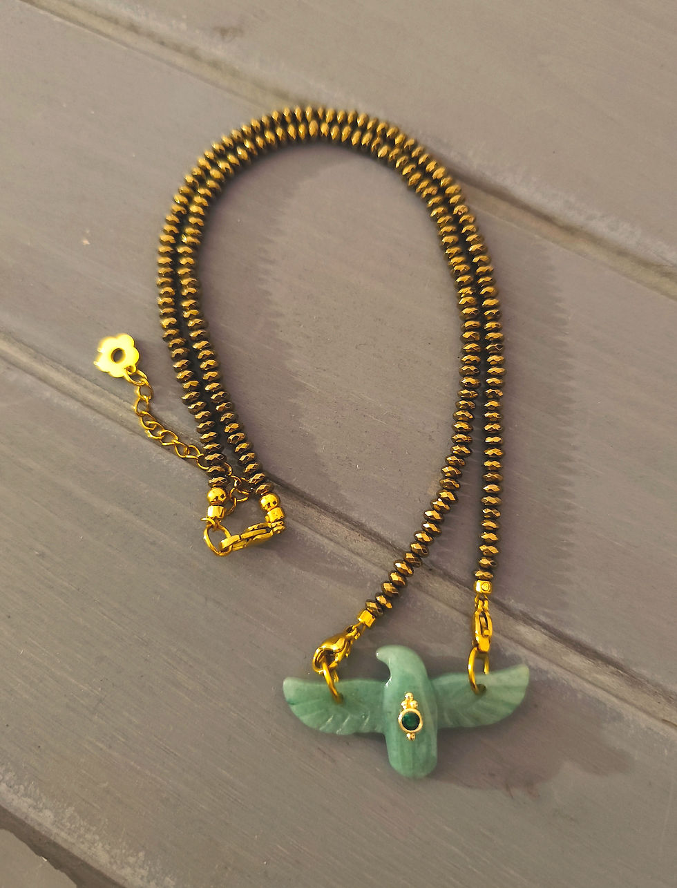 Collier LOCKET GOLD PHÉNIX