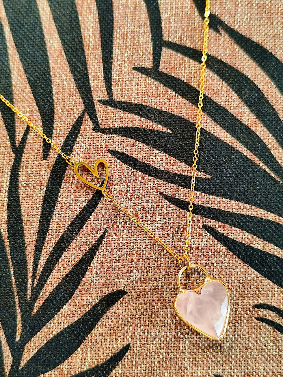 Miniature : Collier DOUBLE COEUR