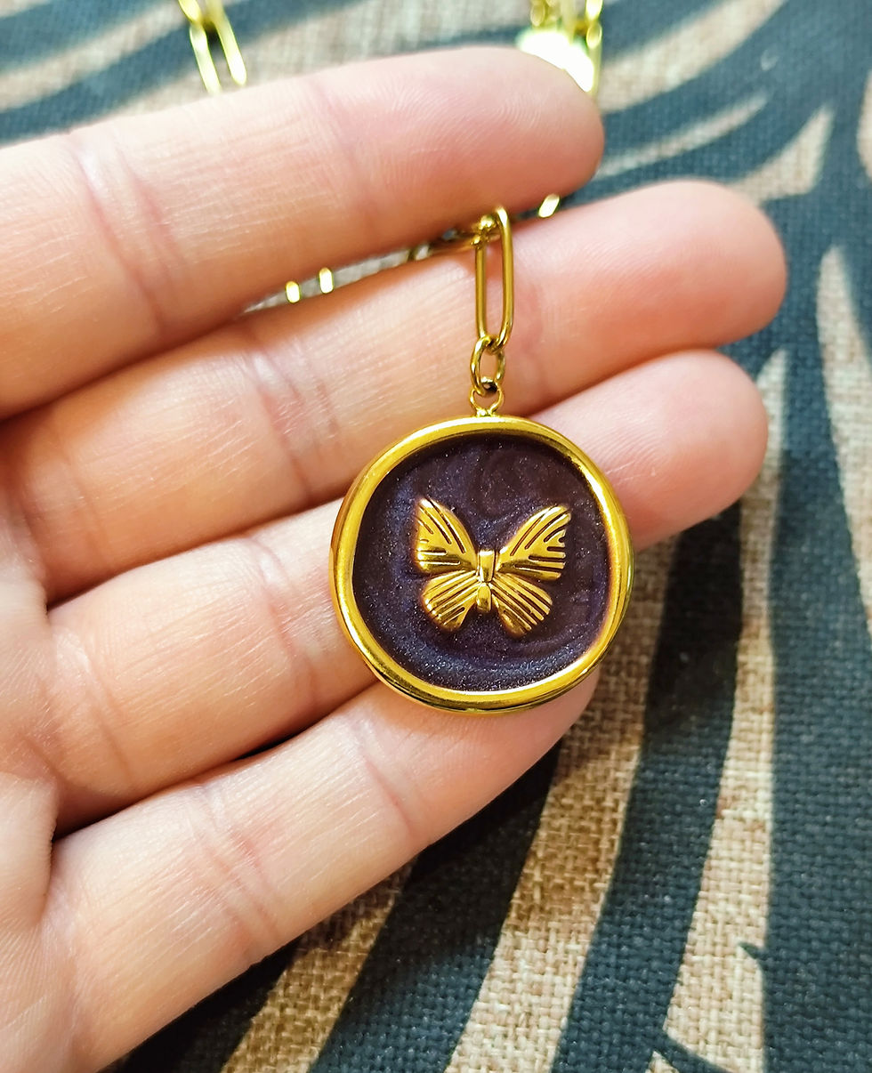 Miniature : Collier TRIPLE VIOLET