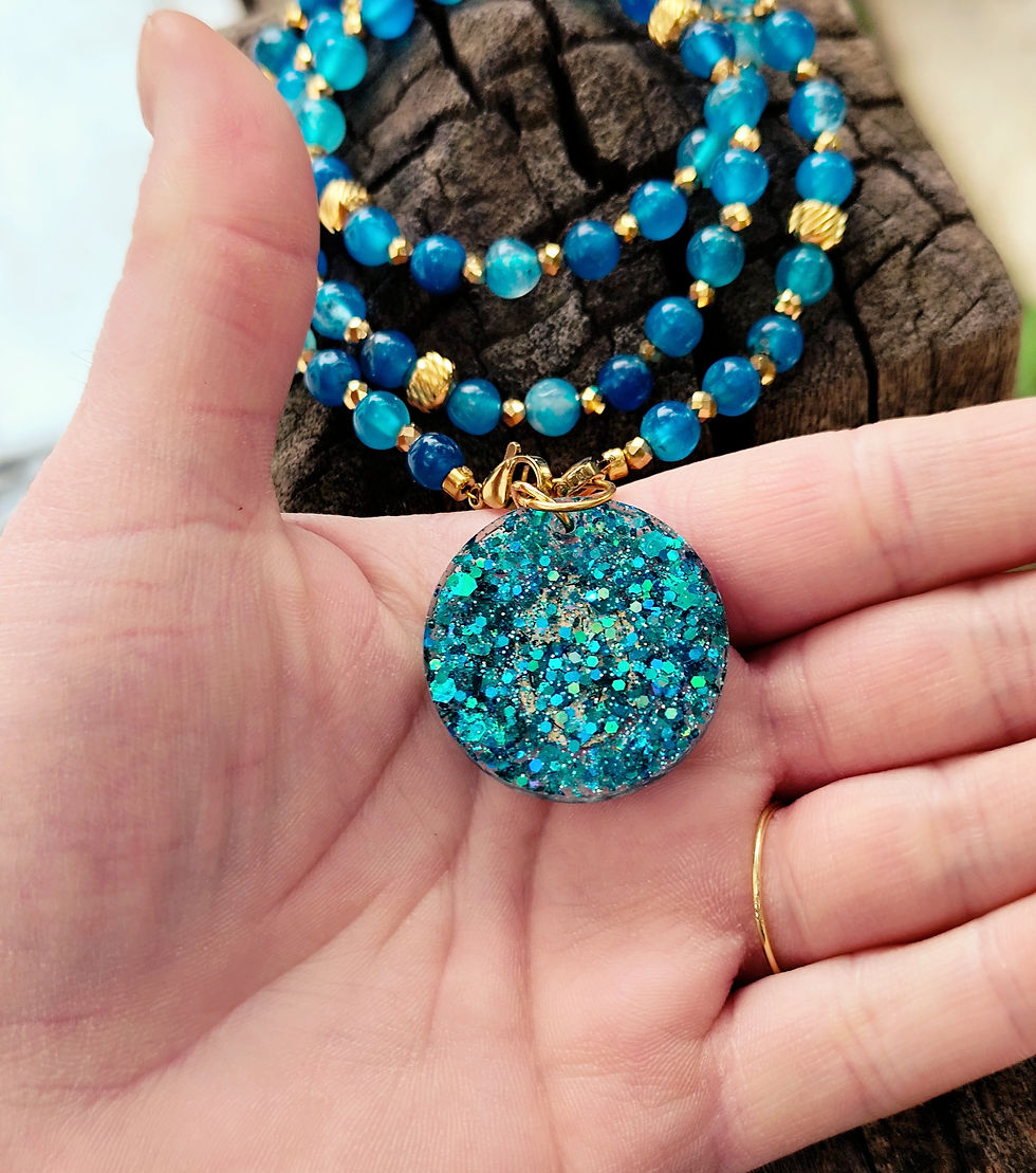 Miniature : Collier LOCKET MARIE SARDONNYX