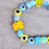 Miniature : Bracelet HAPPY JAUNE BLEU