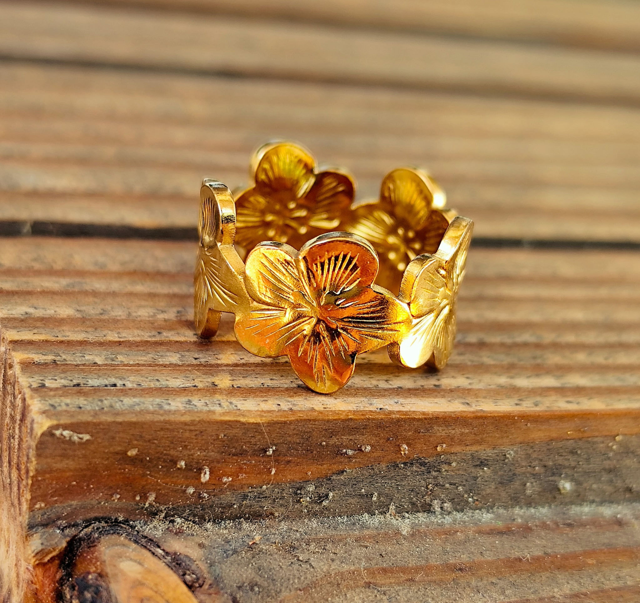 BAGUE FLOWER