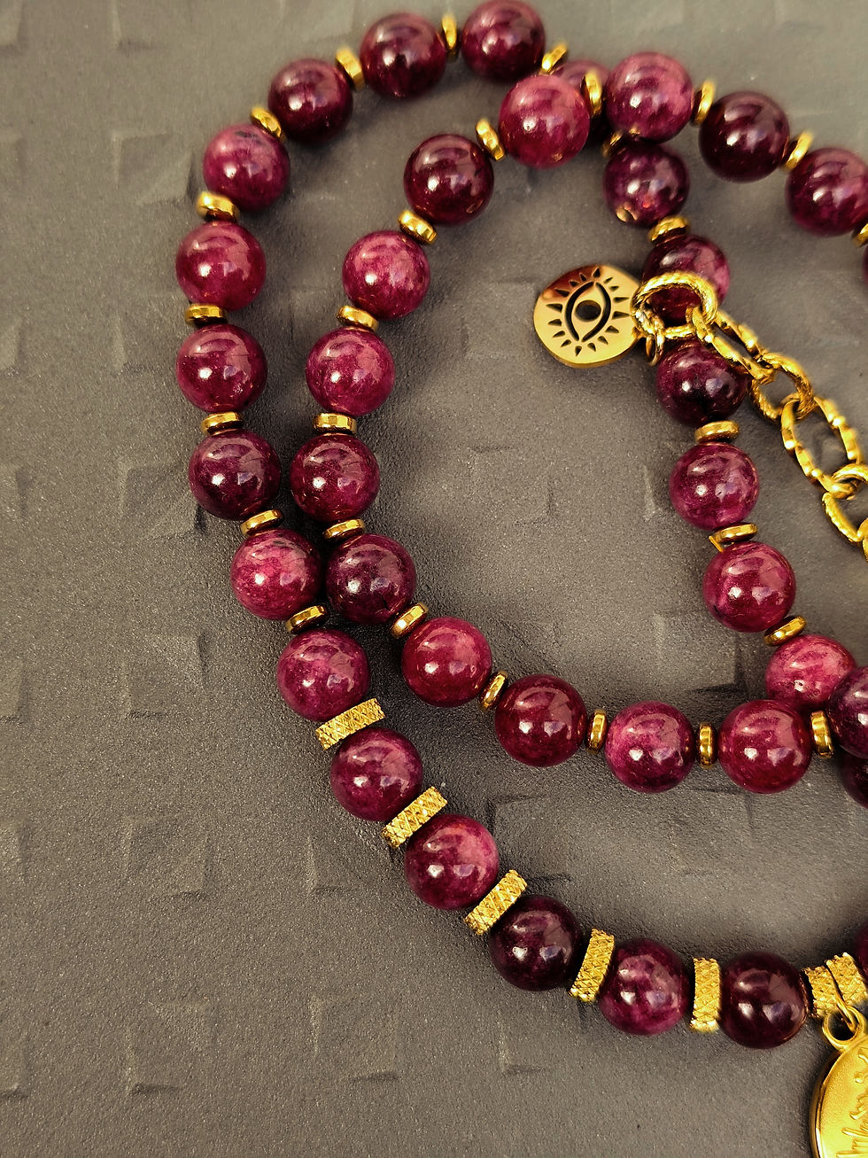 Miniature : Collier GRENAT