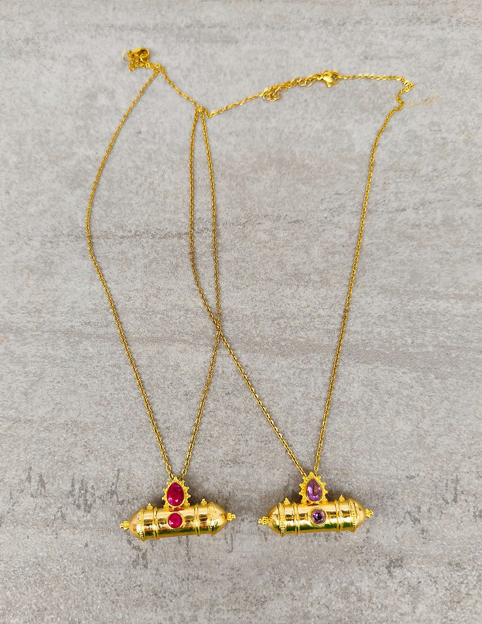 Miniature : Collier TABEEJ RUBIS