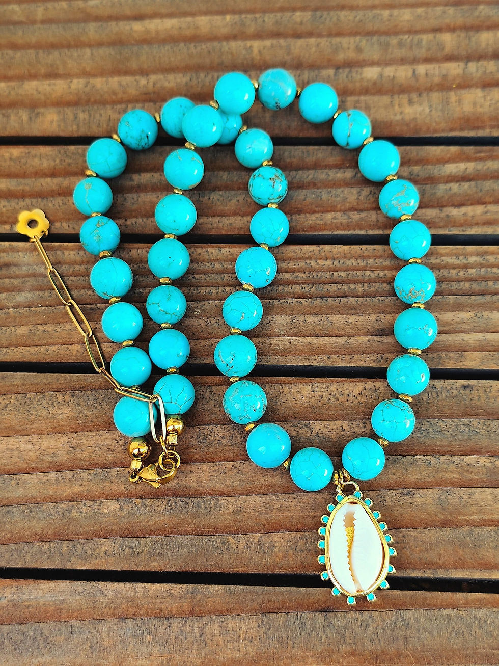 Miniature : Collier IBIZA TURQUOISE 