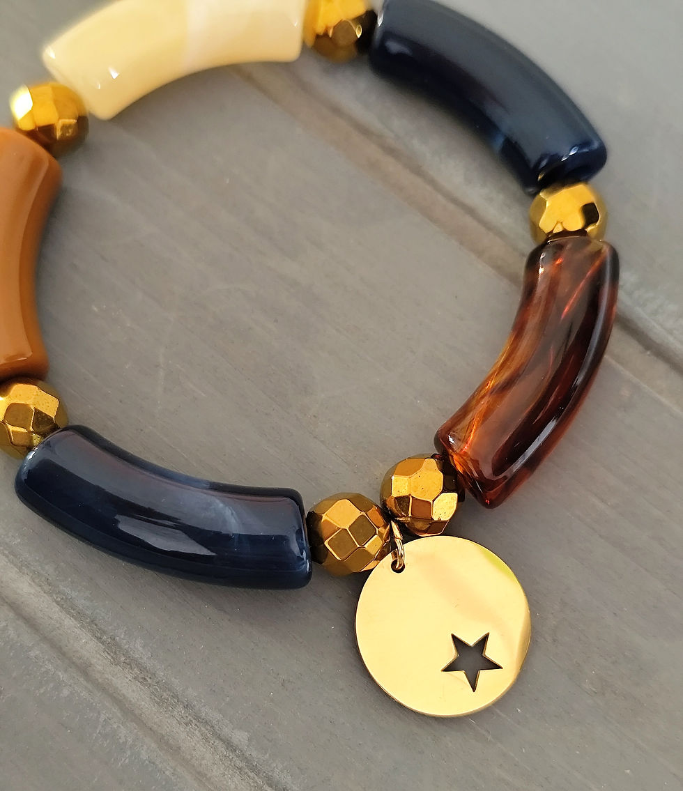Miniature : Bracelet BAMBOU MÉDAILLE 