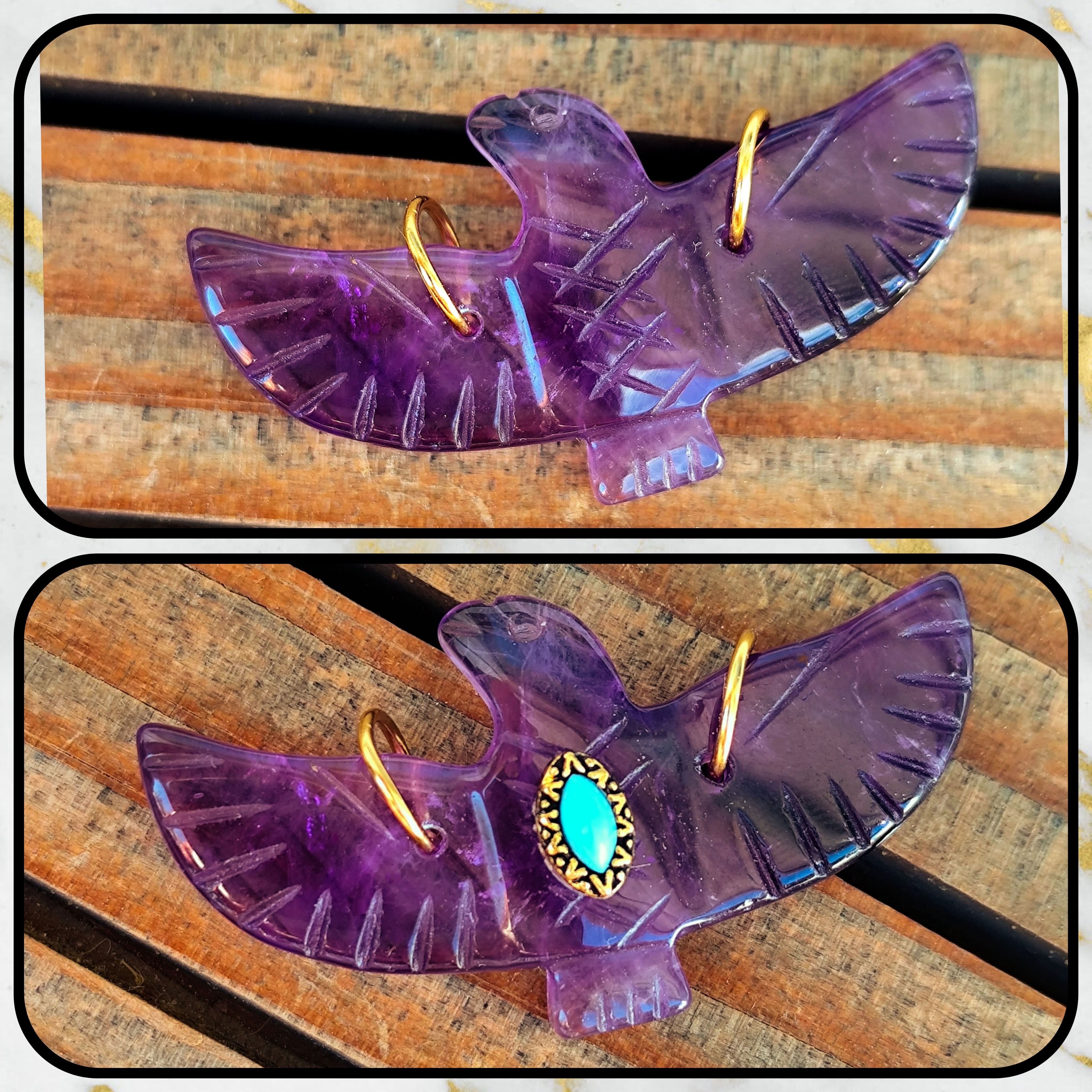 GRI-GRI BIG PHÉNIX AMÉTHYSTE 