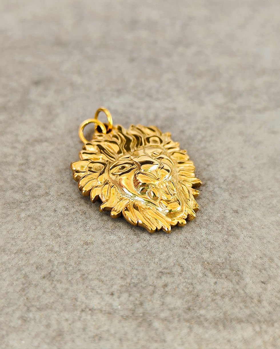 Miniature : PENDENTIF TÊTE DE LION