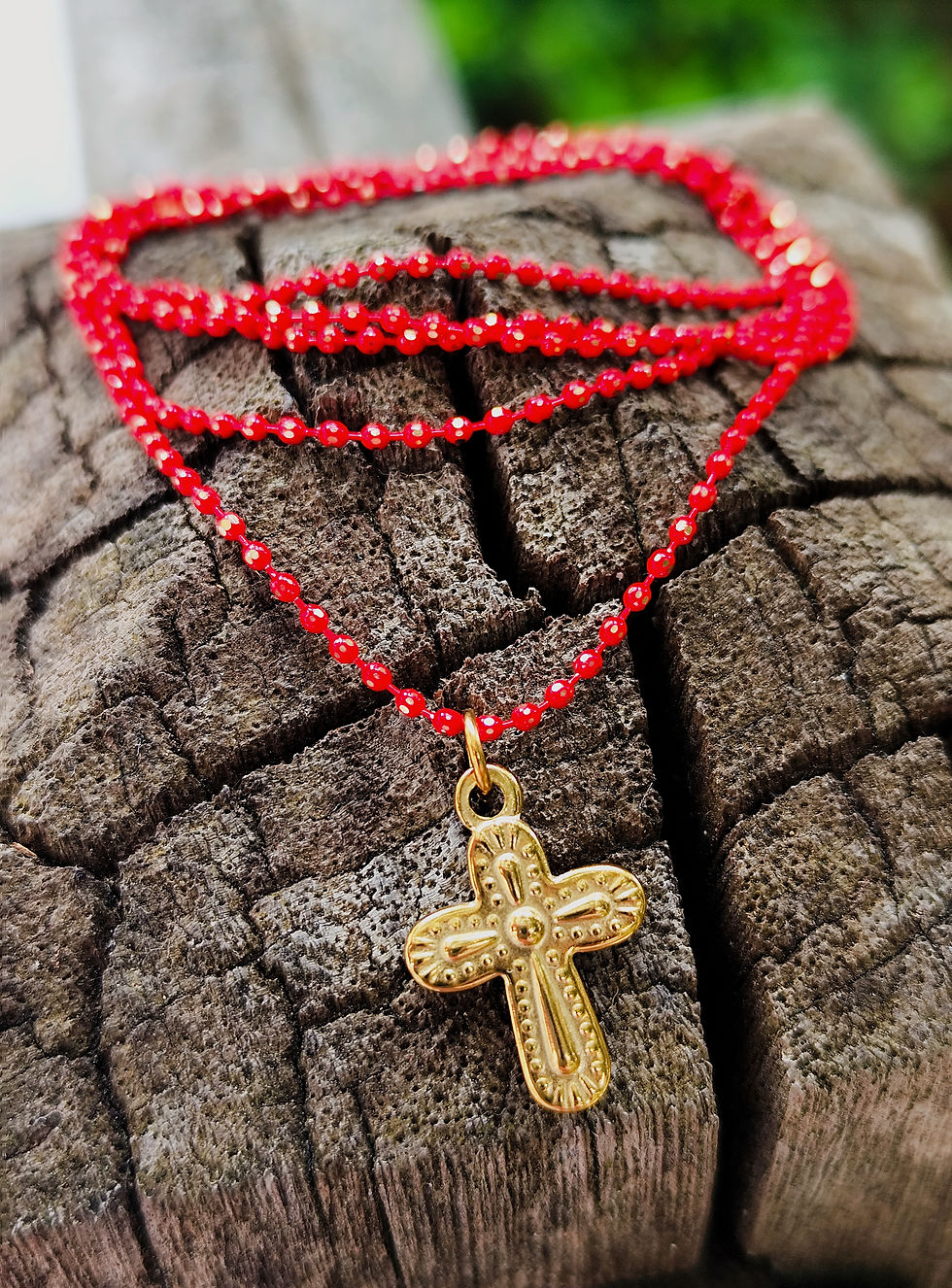 Miniature : Collier CROIX COLOR