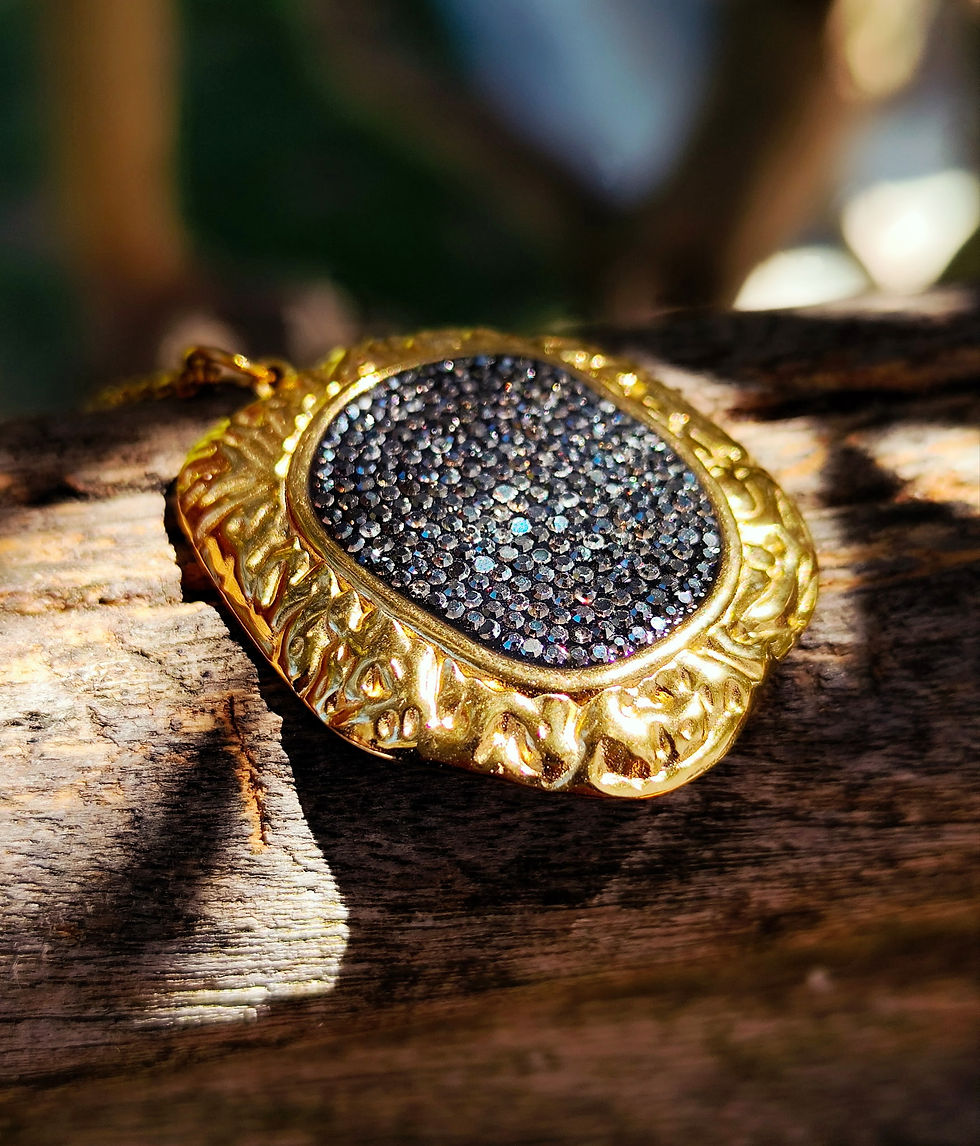 Miniature : Collier BLACK ZIRCO
