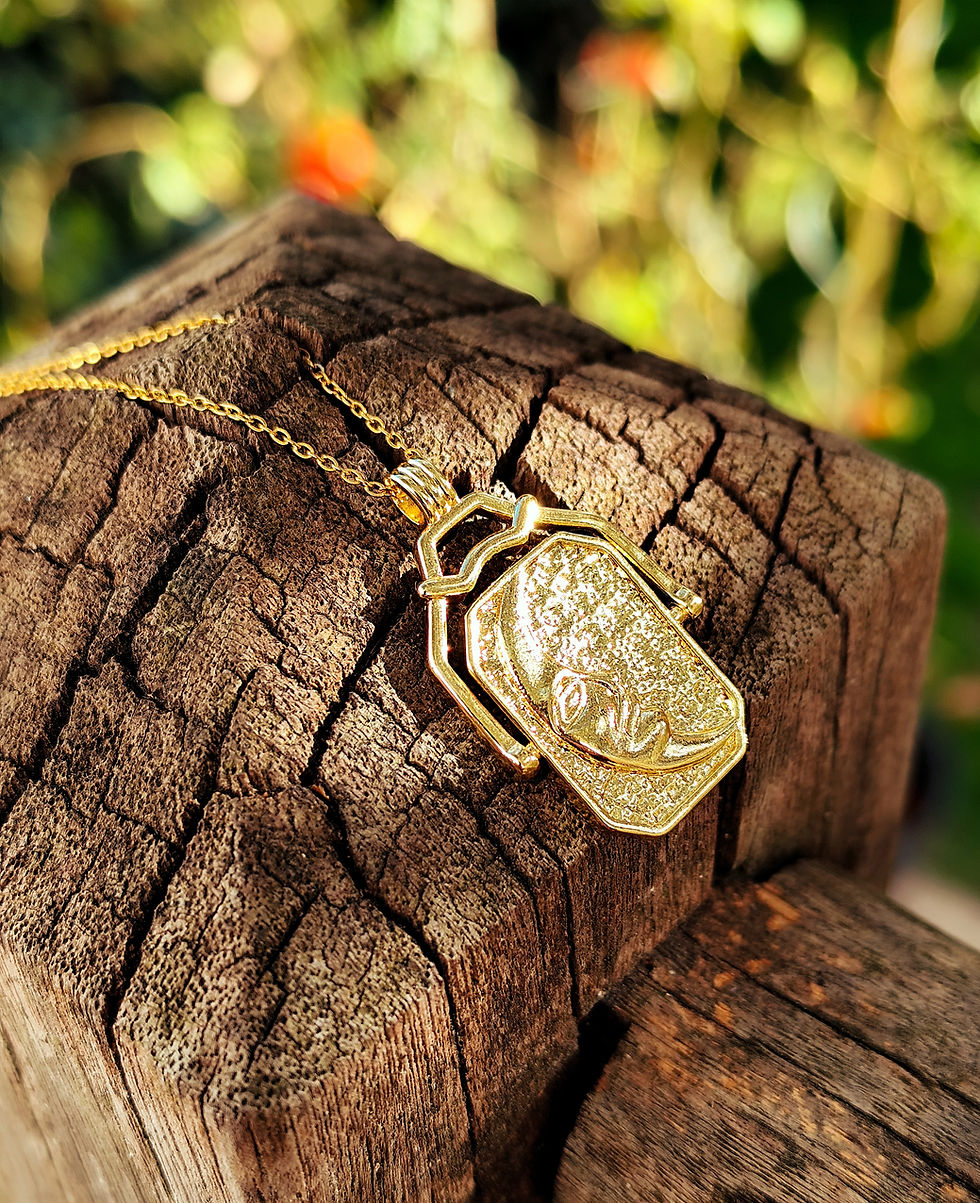 Miniature : Collier TOURNANT LUNE & SOLEIL
