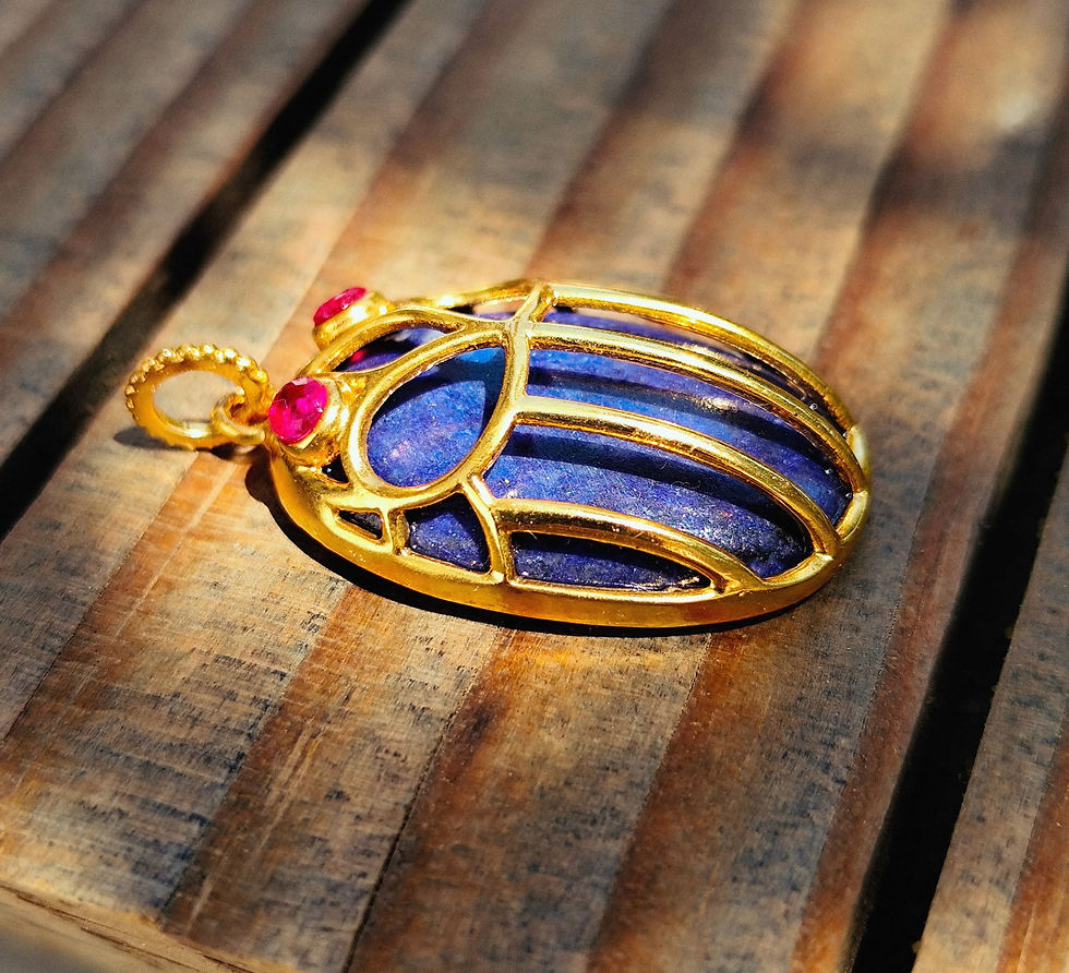Miniature : GRI-GRI BIG KHEPRI LAPIS LAZULI 