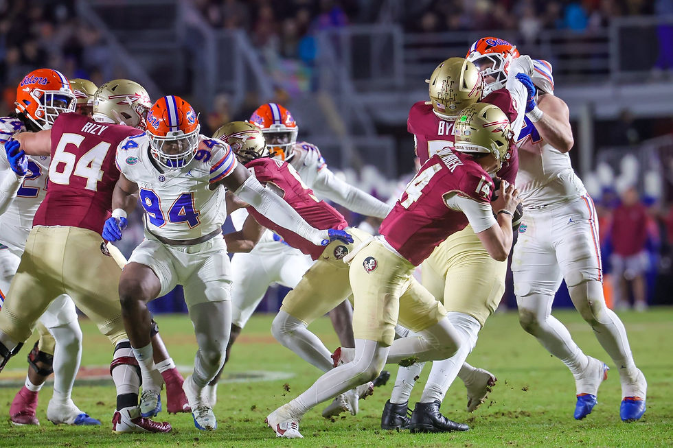 College Football Players Playing Football