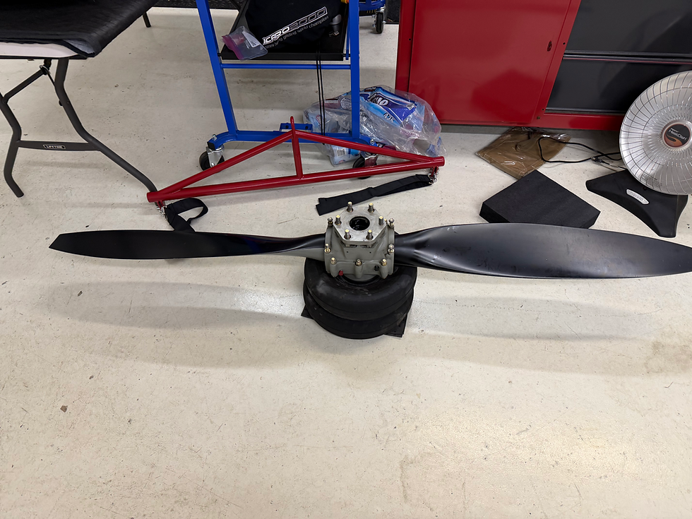 Ready to go to the shop.