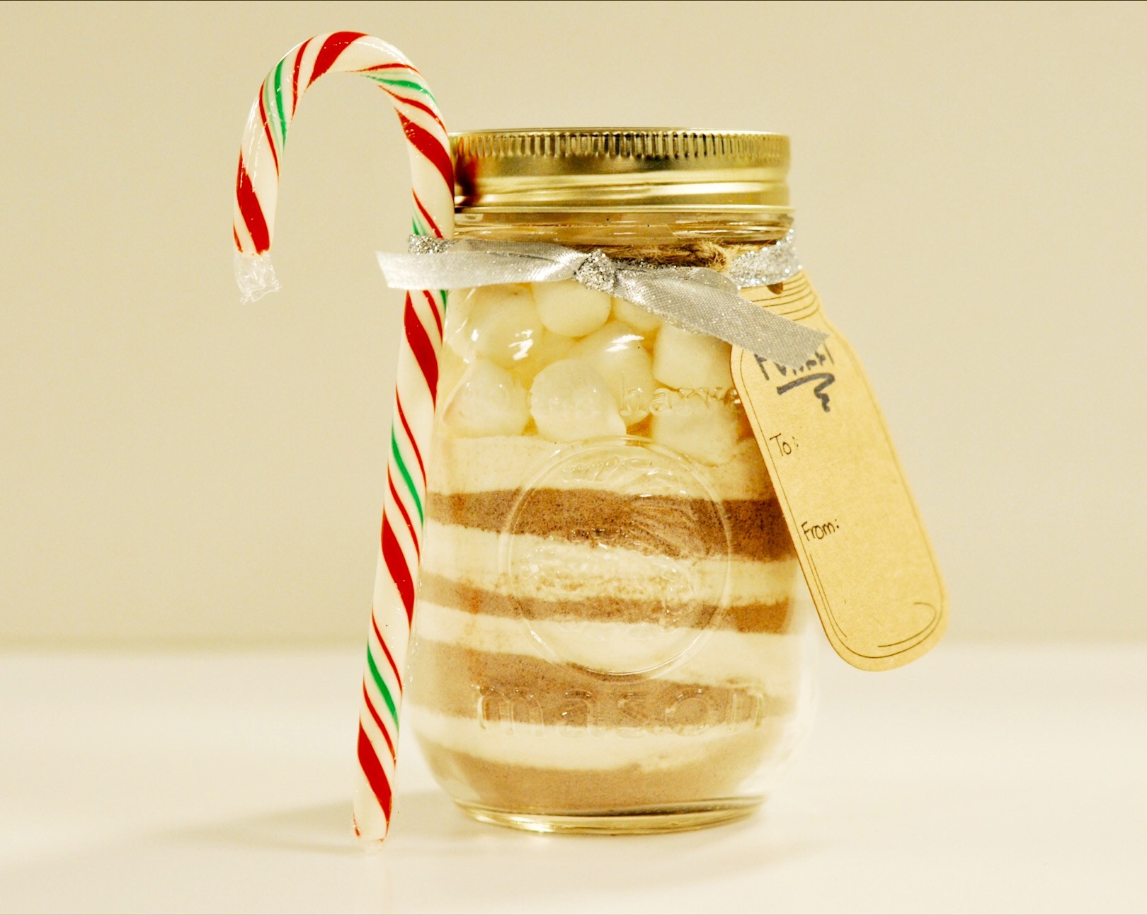 A Mason Jar of Original Hot Chocolate