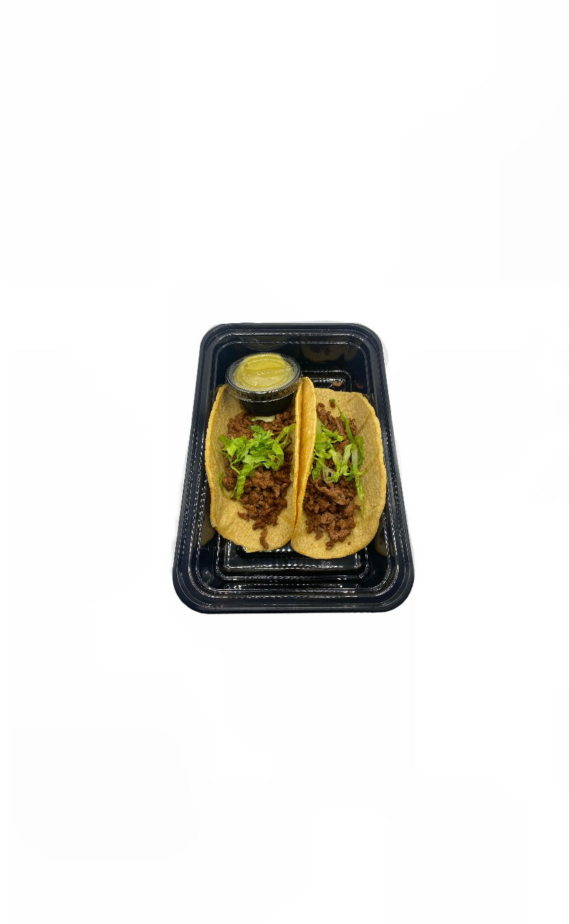 corn tortilla tacos with beef