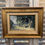 Miniature : Ancien petit tableau par Auguste-Jean Claire : le sous bois ecole normande XX