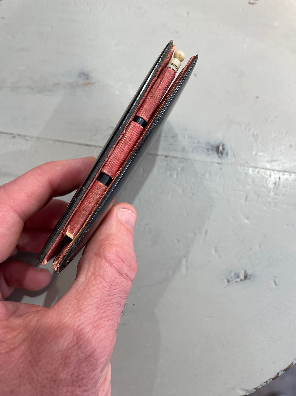Miniature : Ancien petit carnet de bal du XIX eme siècle