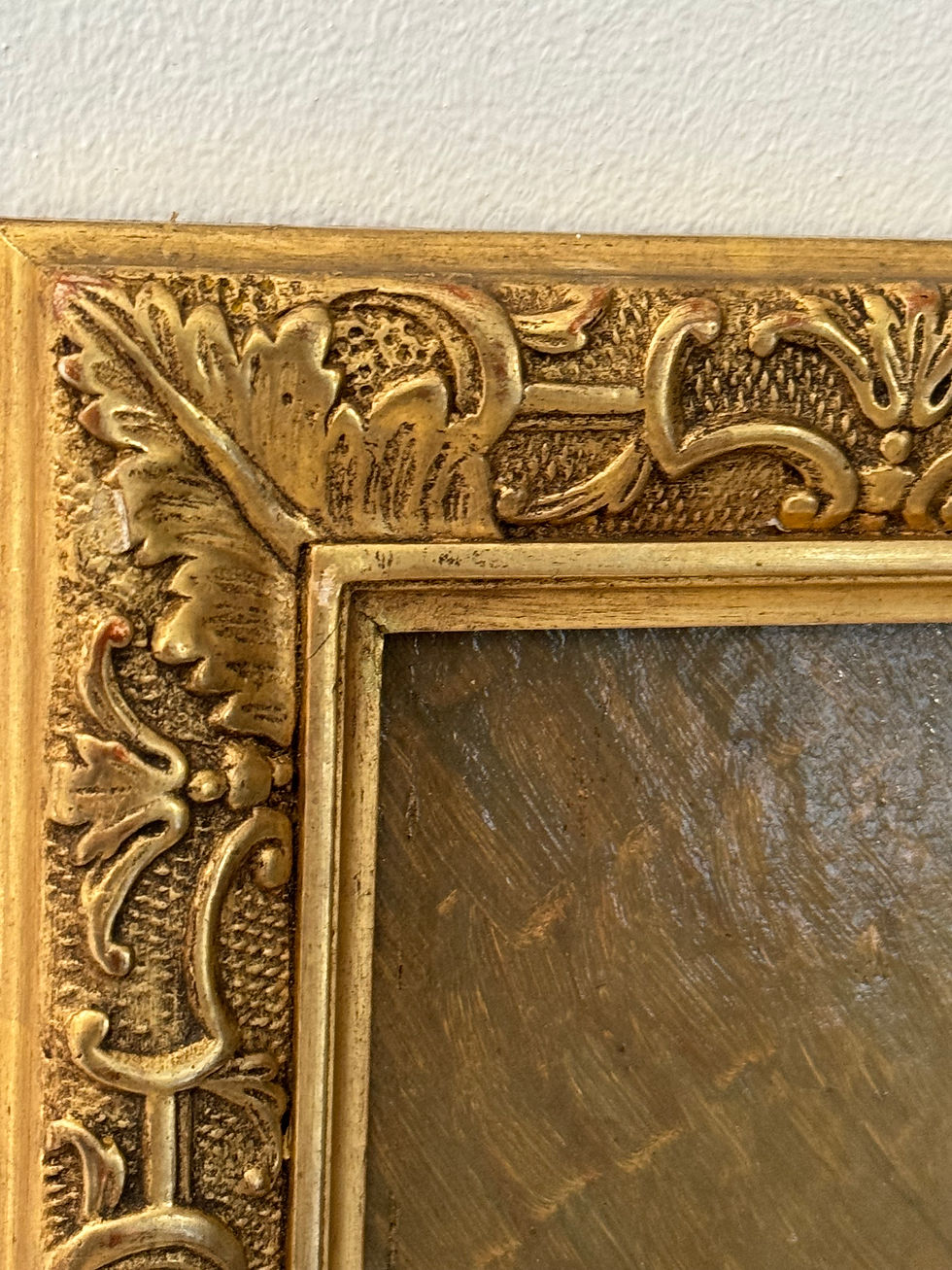 Miniature : Ancien Huile sur carton le garde suisse par C Lemaistre fin XIX eme