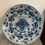 Miniature : Ancien et grand plat en faience de Delft fin XVII début XVIII eme siècle