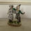 Miniature : Ancien petit couple en porcelaine allemande de Dresde vers 1900