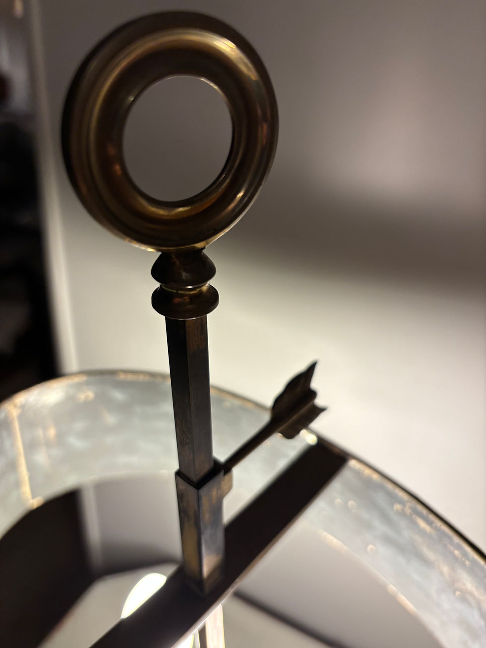 Miniature : Lampe ancienne dite bouillotte à 2 feux, début XX eme siècle